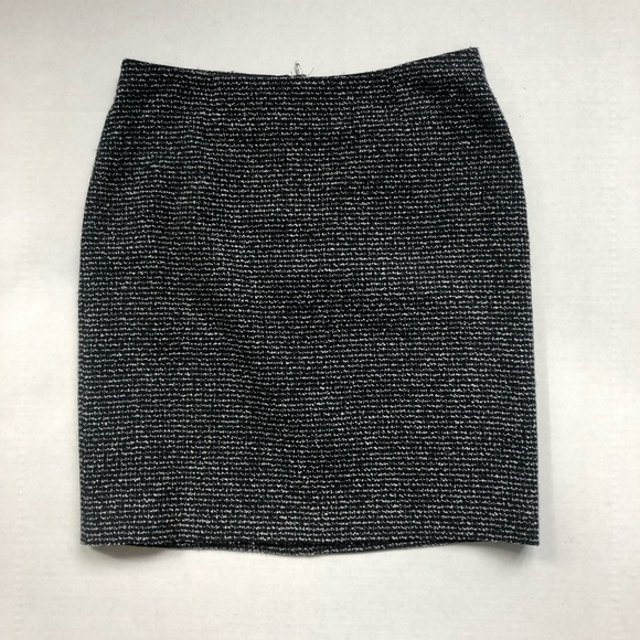 Laundry Woven Black and White Pencil Skirt - Picture 1 of 5